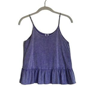 Good Luck Girl Adjustable Strap Camisole in Purple - Size M